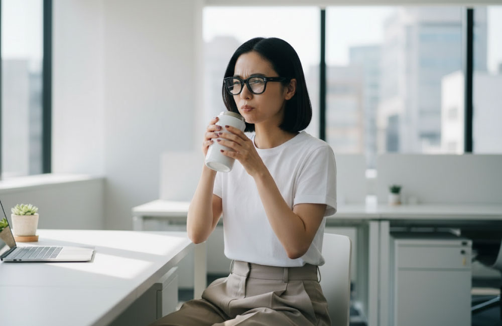 コーヒーを水筒に入れるとまずい原因