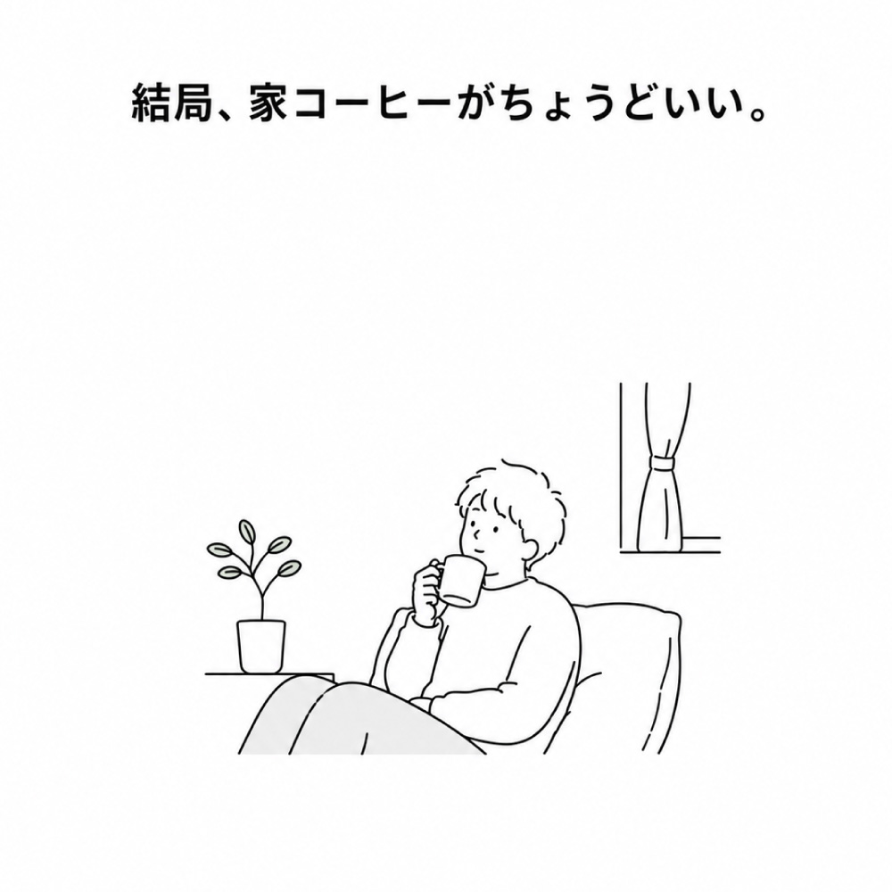 コーヒーの節約方法