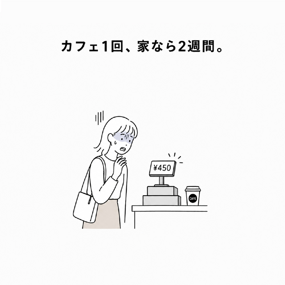 コーヒーの節約方法