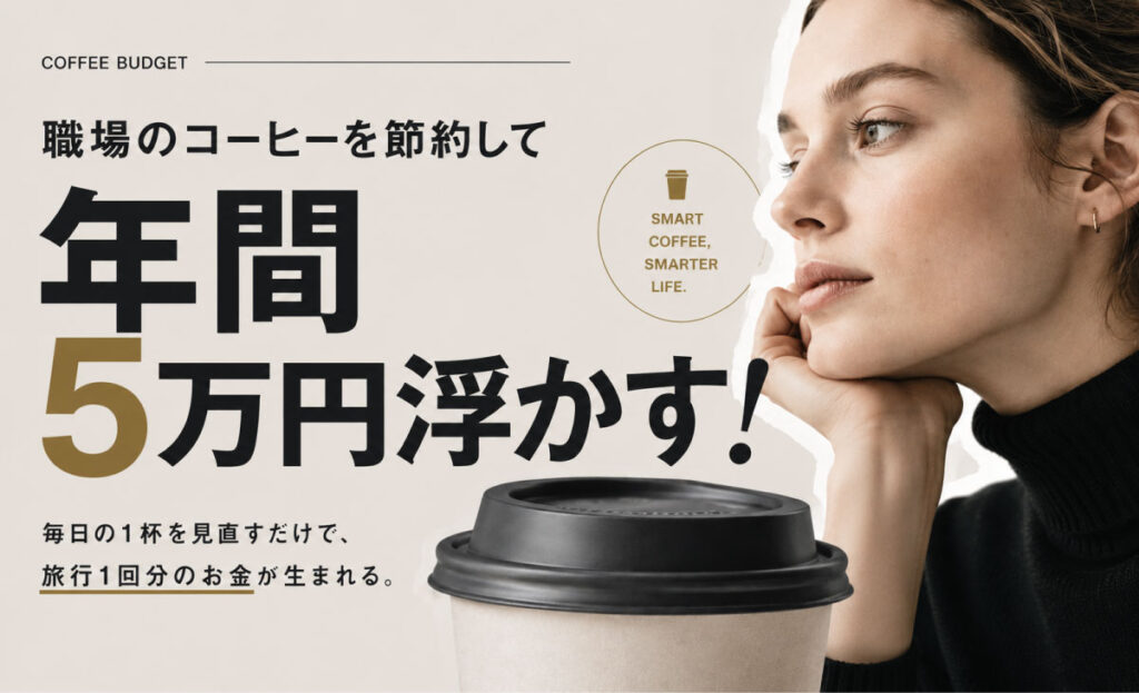 会社のコーヒー節約